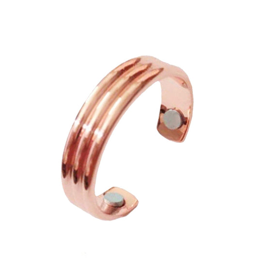 Personality Ring Magnetic Health Ring Rose Gold Creative Jewelry Open Ring